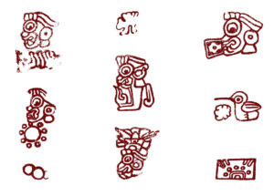 Logogramme aus Teotihuacan