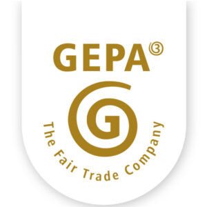 Logo der GEPA The Fair Trade Company.