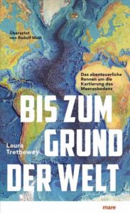 Buchcover mit Weltkarte, Titel 