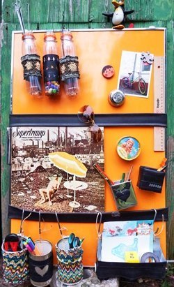 Upcycling Kühlschranktür