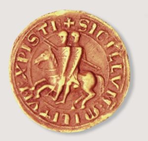 ARN156159_Seal_of_the_Templars_by_French_School;_Centre_Historique_des_Archives_Nationales,_Paris,_France;_French,__out_of_copyright._possible_copyright_restrictions_apply,_consult_national_copyright_laws