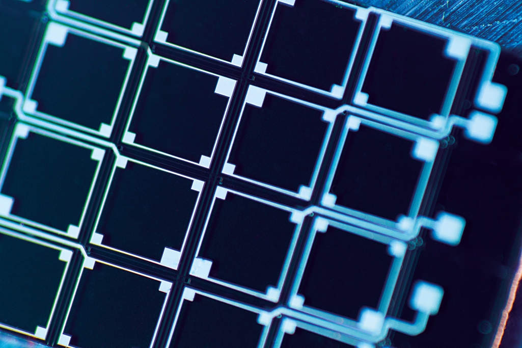 UV-Fotodioden Sensor-Array