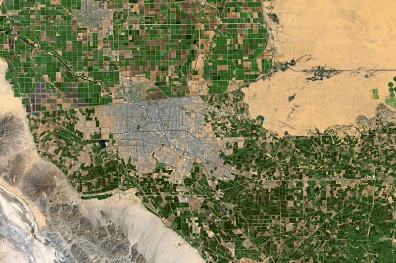 Calexico Mexicali Grenze