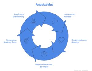 Illustration Angstzyklus