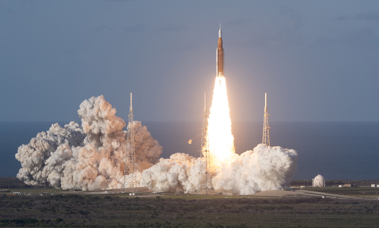 Start der Mondmission Artemis 2