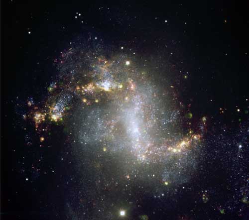 Tumult in NGC 1313