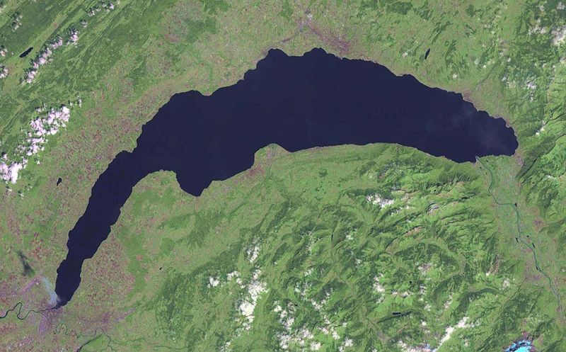 Als der Genfer See überschwappte