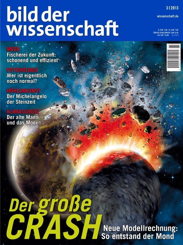 DER GROSSE CRASH - Neue Modellrechnung: So entstand der Mond
