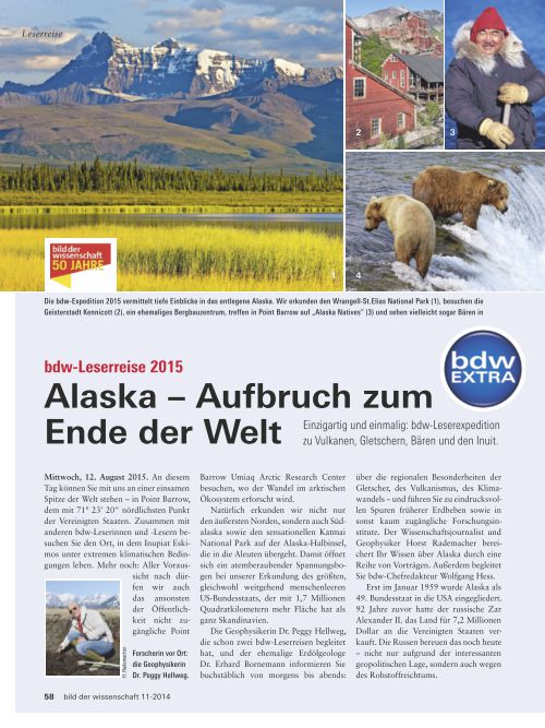 Alaska – Aufbruch zum Ende der Welt