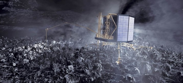 Kometenlandung Update: Philae steht schief