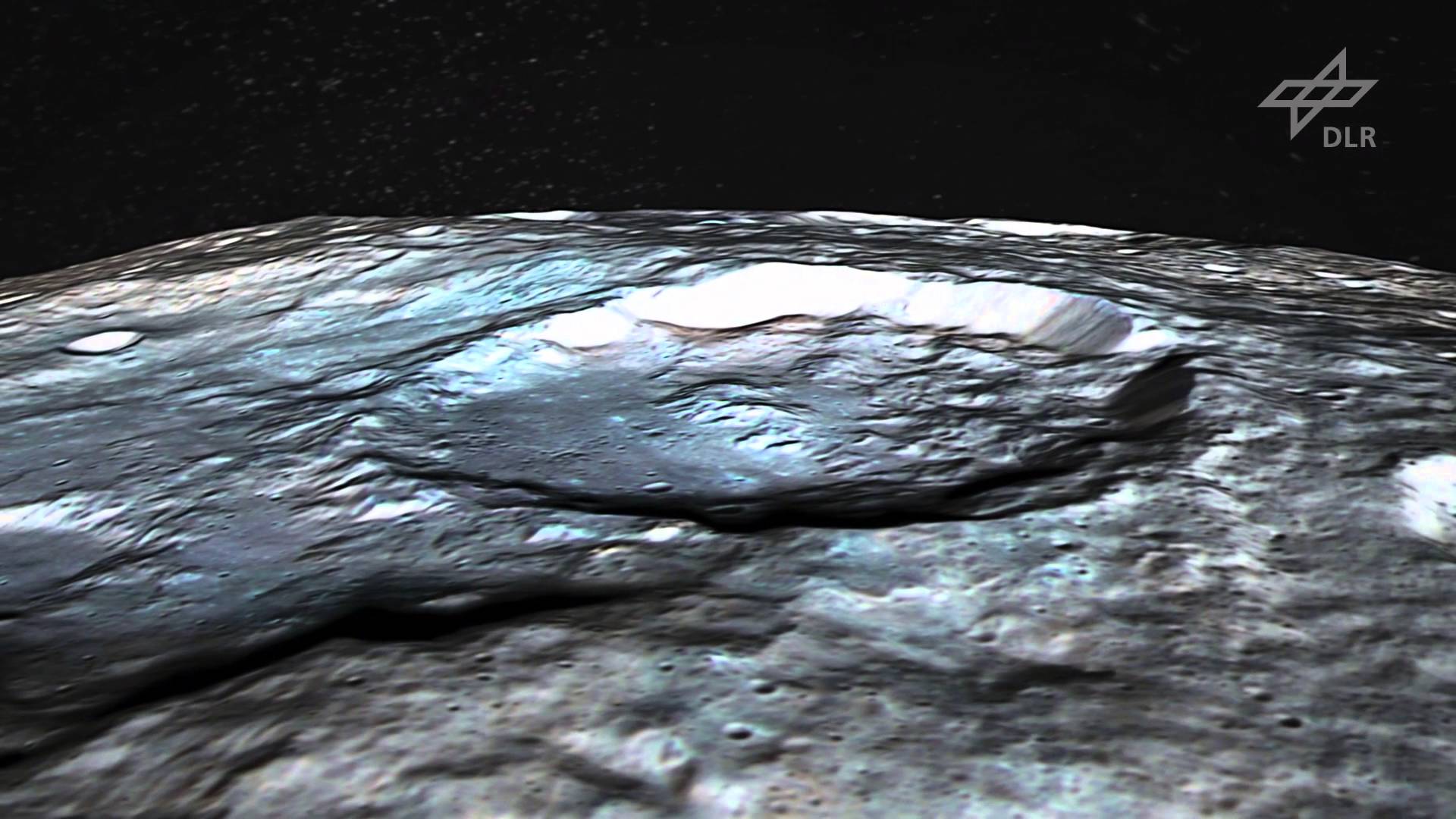 Flug über Ceres
