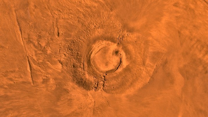 Roter Vulkan