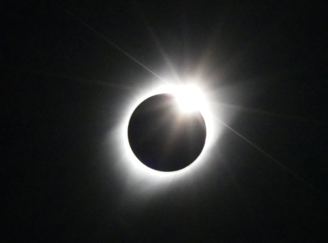 Schwarze Sonne über Nebraska