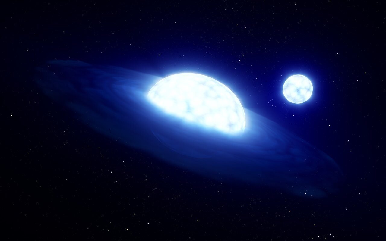 Astronomen streichen ein Schwarzes Loch