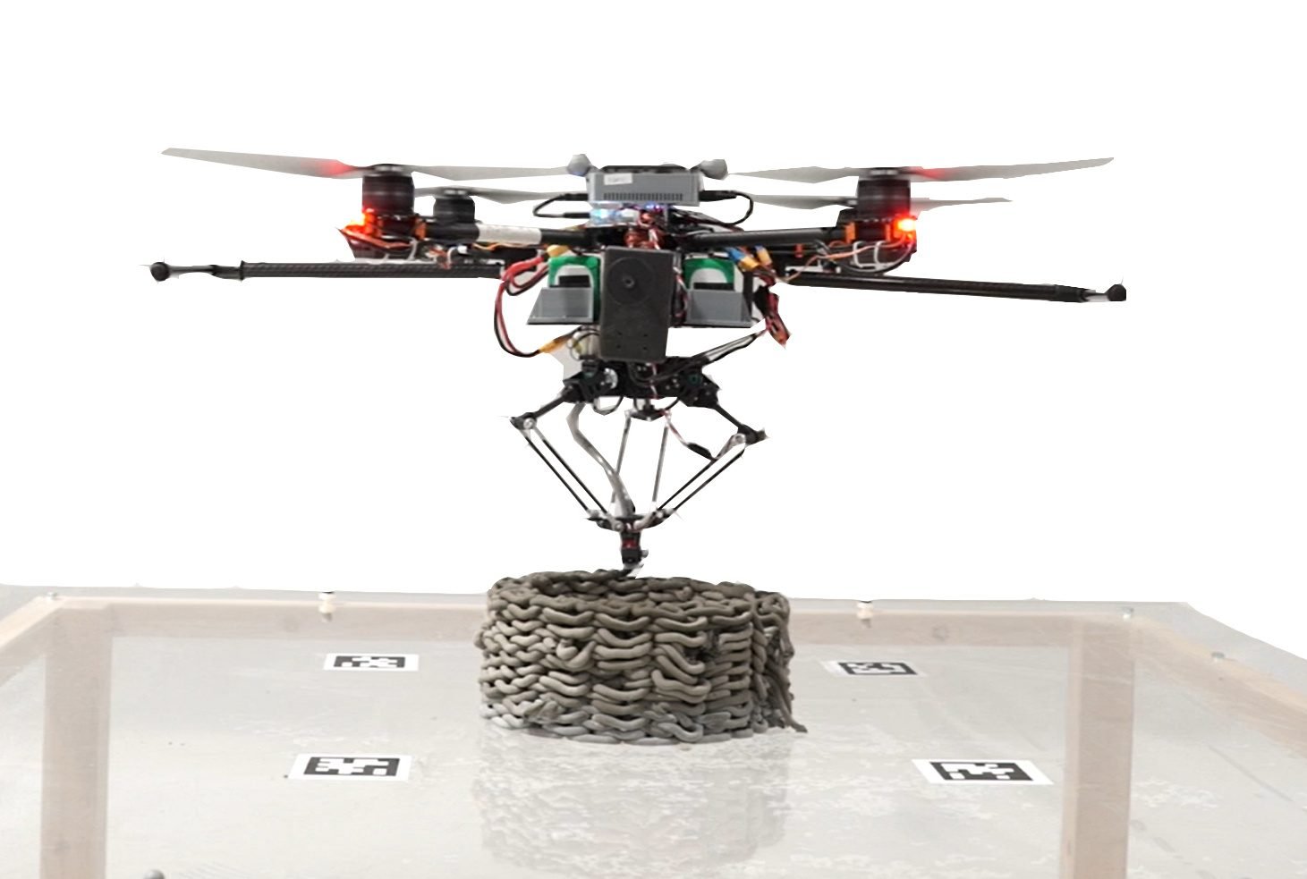 Bauen im Flug: 3D-Druck-Drohnen entwickelt