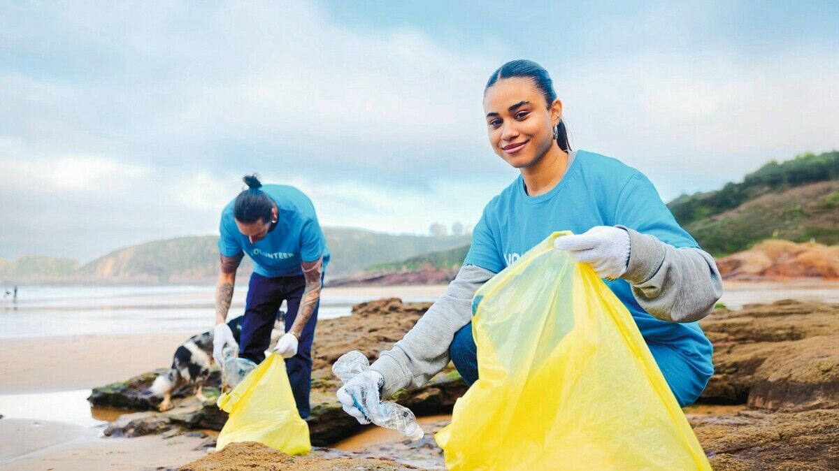 Rucksäcke aus Plastikmüll?