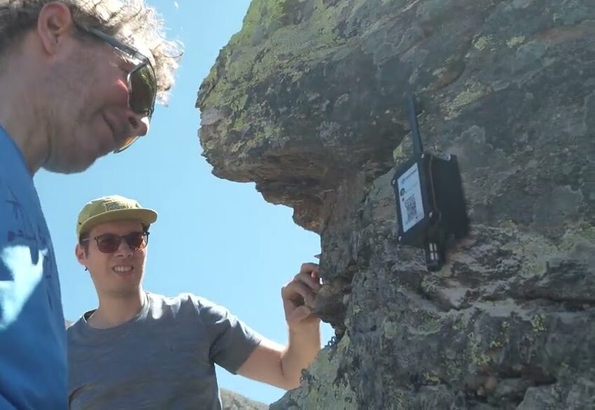 Blockgletscher im Visier